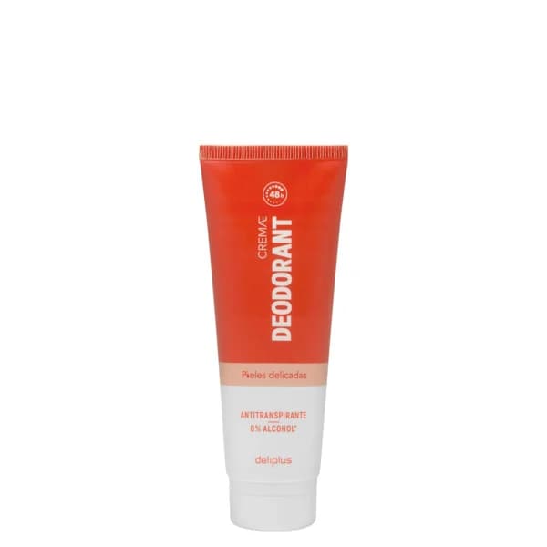 Desodorante en crema piel delicada Deliplus antitranspirante - 0.08 l - Imagen del producto en Findit