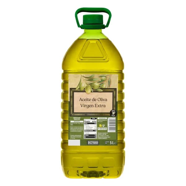 Aceite de oliva suave virgen extra Hacendado - 5 l - Imagen del producto en Findit
