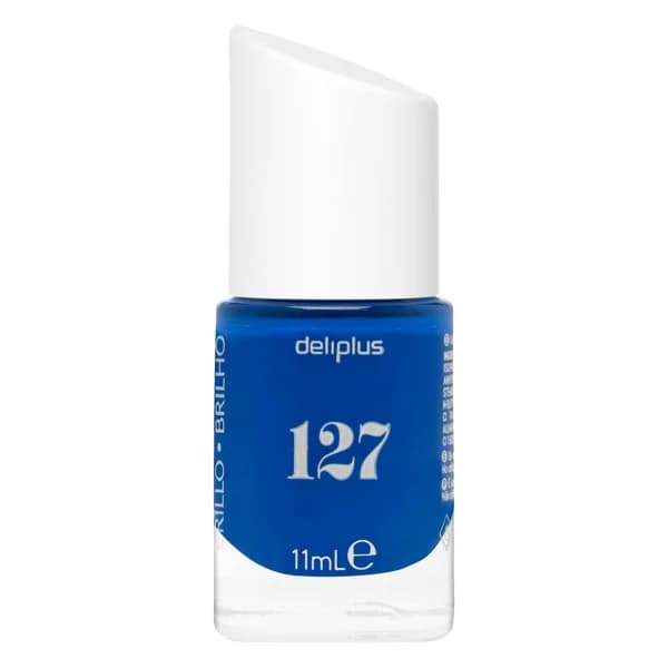 Laca de uñas alto brillo Deliplus 127 azulón - 1 ud - Imagen del producto en Findit