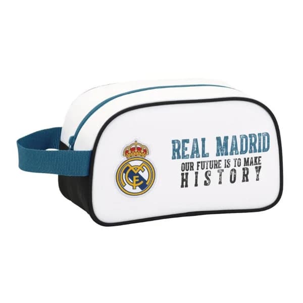 REAL MADRID Neceser con cierre de cremallera y diseño futbolero. - 1 ud - Imagen del producto en Findit