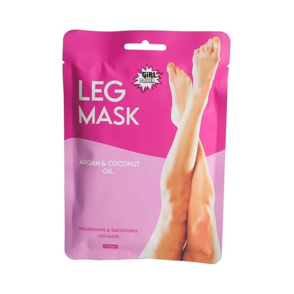 GIRL POWER Mascarilla nutritiva para piernas con aceite de Argan y coco 2 uds. - 1 ud - Imagen del producto en Findit