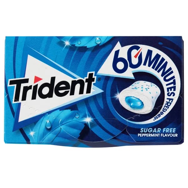 TRIDENT 60 MINUTES Chicles gragea de menta 20 g. - 1 ud - Imagen del producto en Findit
