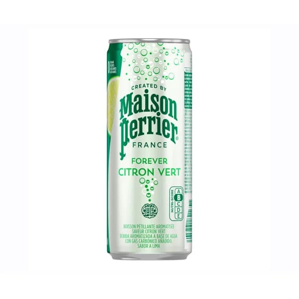 MAISON PERRIER Agua con gas forever lima lata 33 cl. - 0.33 l - Imagen del producto en Findit