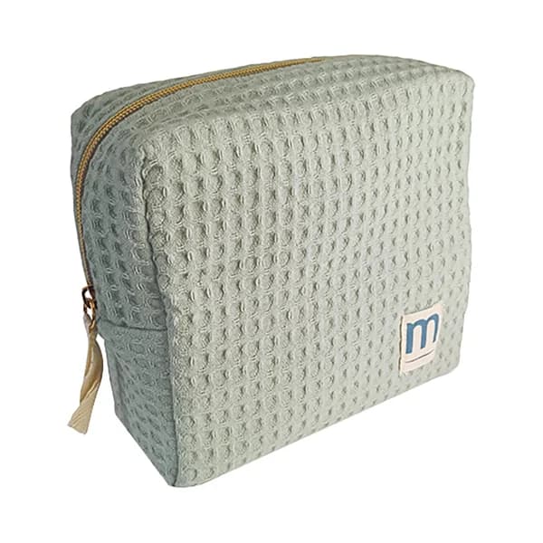 MUSTELA Neceser beige de algodón natural con productos para el cuidado y la higiene del bebe. - 1 ud - Imagen del producto en Findit