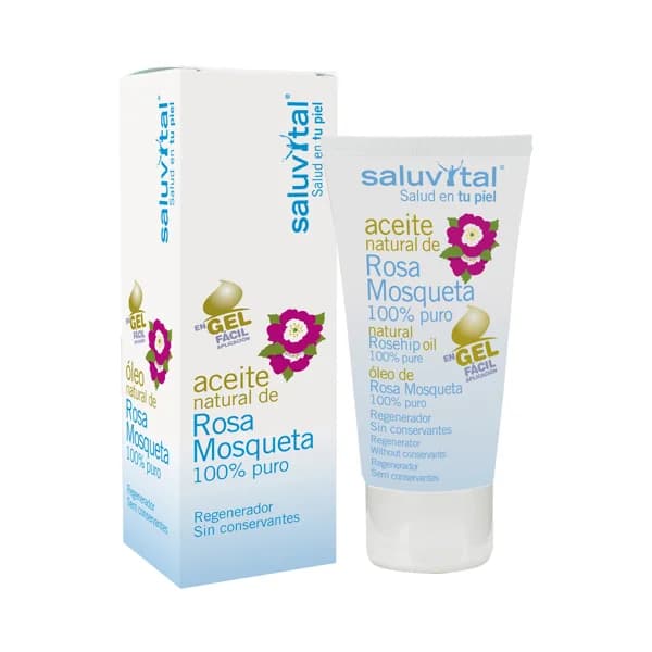 SALUVITAL Aceite natural y puro de Rosa Mosqueta con textura gel SALUVITAL 100 ml. - 0.1 l - Imagen del producto en Findit