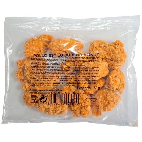 FRIPOZO Pollo estilo suereño 150 g. - 0.15 kg - Imagen del producto en Findit