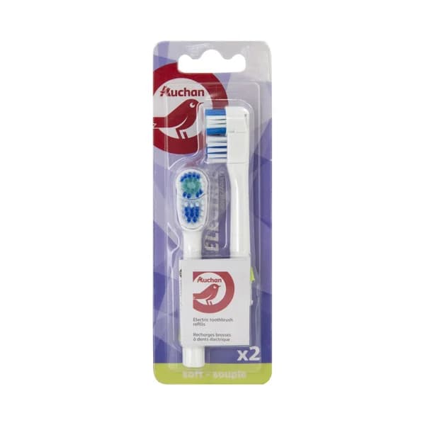 PRODUCTO ALCAMPO Cabezal de recambio con filamentos suaves, para cepillo de dientes eléctrico PRODUCTO ALCAMPO 2 uds. - 1 ud - Imagen del producto en Findit