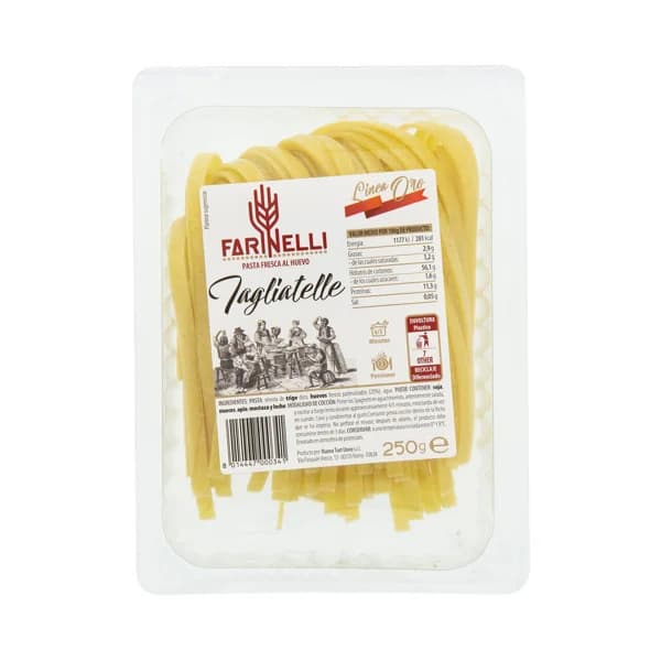 FARINELLI Linea oro Tagliatelle de pasta fresca al huevo 250 g. - 0.25 kg - Imagen del producto en Findit