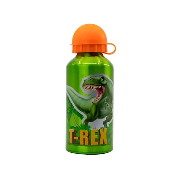 Botella de aluminio pequeña 400ml de dinosaurio STOR. - 1 ud - Imagen del producto en Findit
