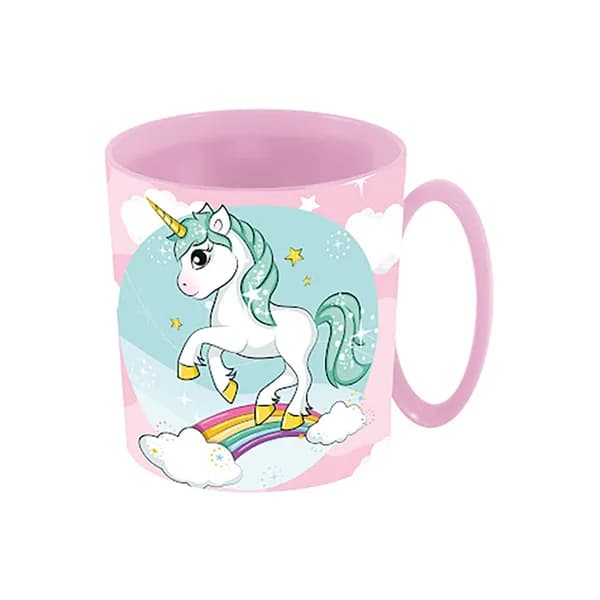 Taza apta para microondas 350ml de unicornio y arcoíris,STOR - 1 ud - Imagen del producto en Findit