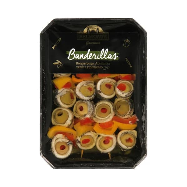 BELMONTE Banderillas con boquerones BELMONTE 2350 gr. - 0.16 kg - Imagen del producto en Findit