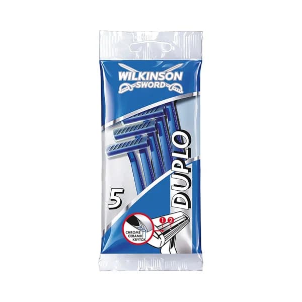 WILKINSON Dupo Cuchillas desechables con dos hojas cromo-cerámicas 5 uds. - 1 ud - Imagen del producto en Findit