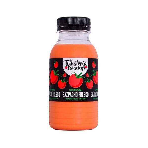 LA TOMATERÍA PALACIEGA Gazpacho fresco 250 ml. - 0.25 l - Imagen del producto en Findit