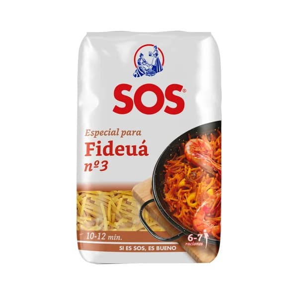 SOS Especial para Fideuá nº3, 500 g. - 0.5 kg - Imagen del producto en Findit
