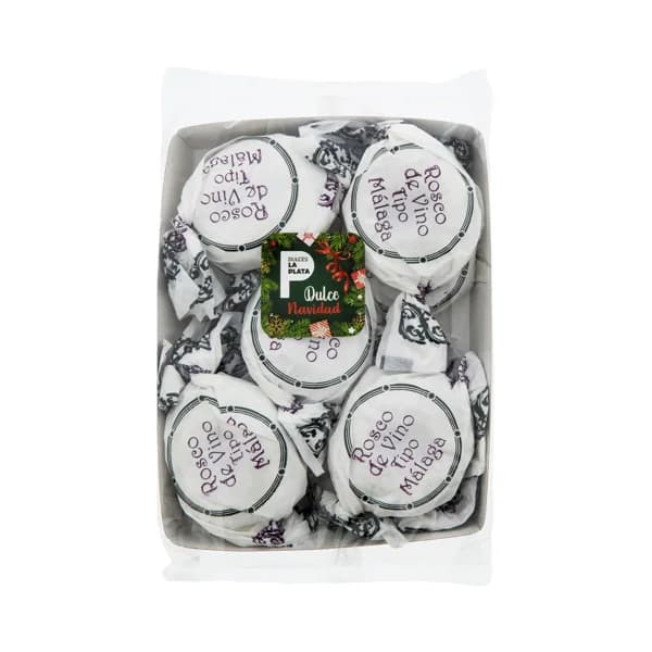 DULCES LA PLATA Rosco de vino tipo Málaga 270 g. - 0.27 kg - Imagen del producto en Findit