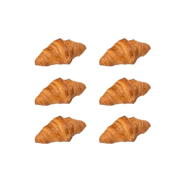 Mini croissant mantequilla, 6 uds, 110g. - 0.12 kg - Imagen del producto en Findit