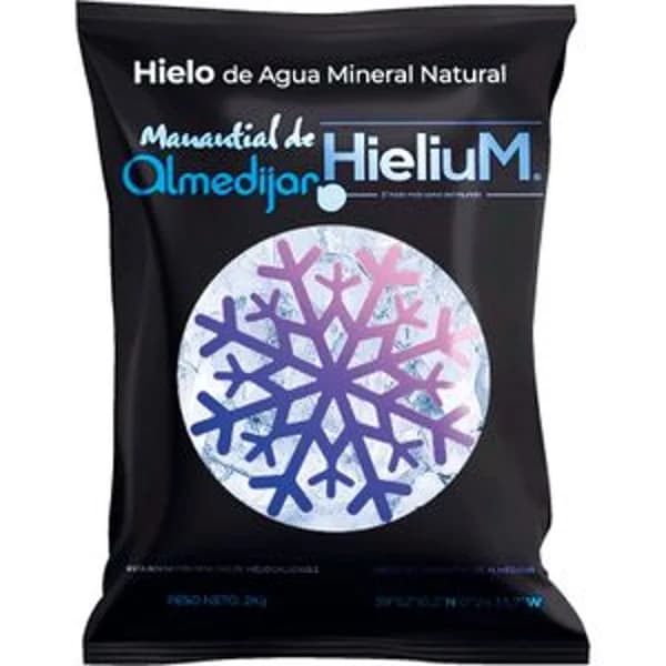 Cubito de Hielo Agua Mineral  bolsa - 1.98 kg - Imagen del producto en Findit