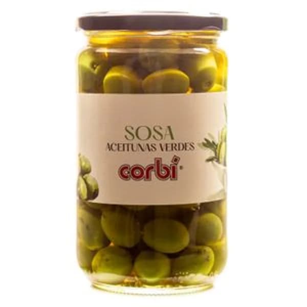 Aceituna Verde con Hueso Sosa - 0.32 kg - Imagen del producto en Findit