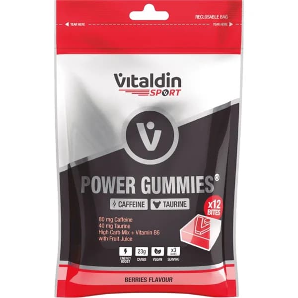 Power Gummies Cafeina y Taurina - 0.12 kg - Imagen del producto en Findit