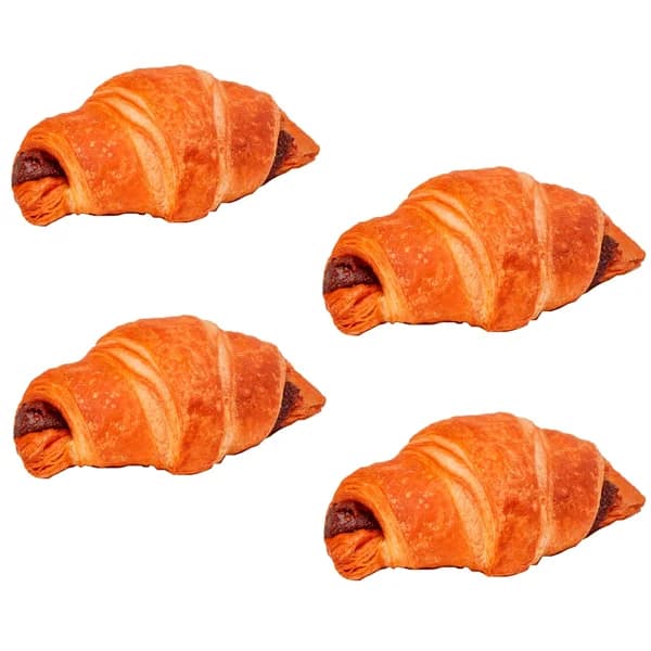 Croissant relleno de chocolate 4 uds. 160 g. - 0.16 kg - Imagen del producto en Findit