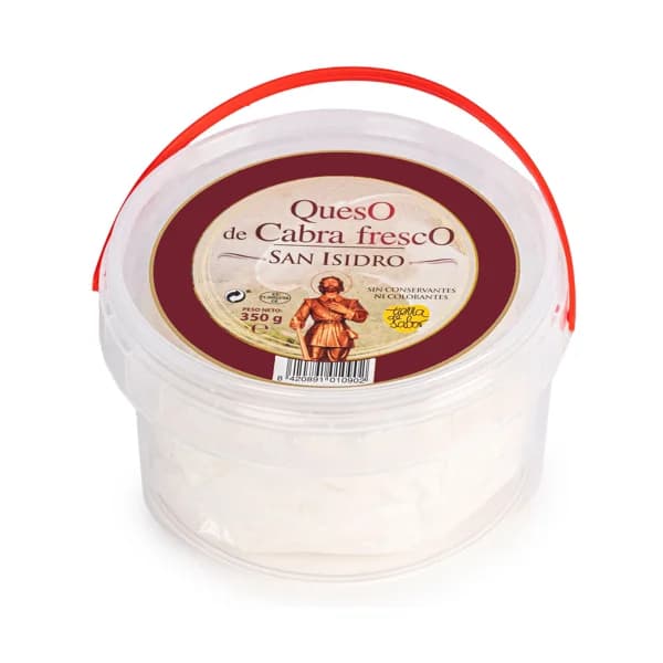 SAN ISIDRO Queso de cabra fresco 350 g. - 0.35 kg - Imagen del producto en Findit