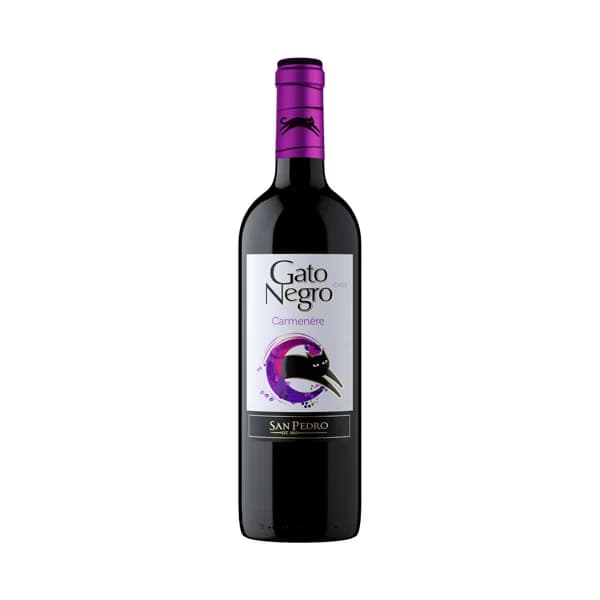 GATO NEGRO  Vino tinto elaborado de Chile botella de 75 cl. - 1 ud - Imagen del producto en Findit