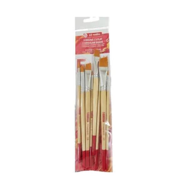 8 mix de pinceles, varias puntas, TALENS. - 1 ud - Imagen del producto en Findit