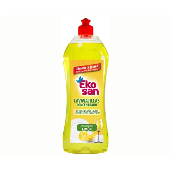 EKOSAN Lavavajillas limón 600 ml. - 0.6 l - Imagen del producto en Findit