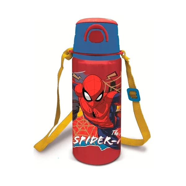 Botella pop up de Spiderman de aluminio con correa de 730ml ,STOR - 1 ud - Imagen del producto en Findit
