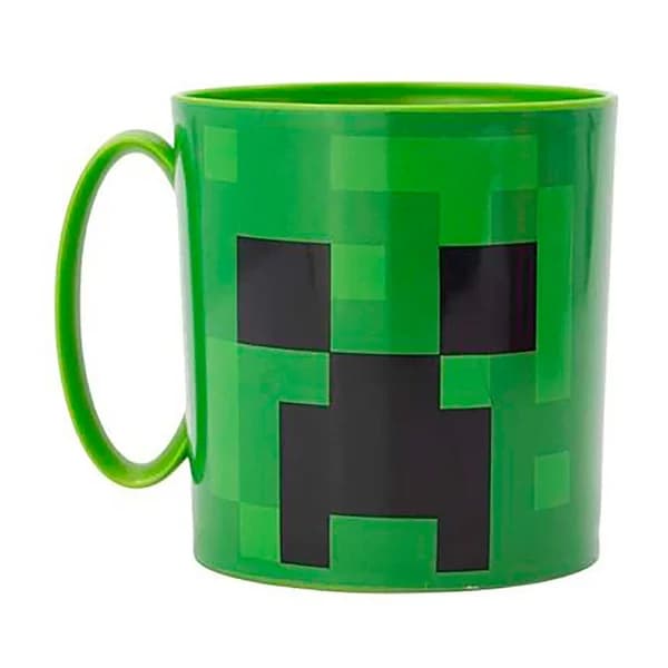 Taza apta para microondas de Minecraft con capacidad de 350ml, STOR - 1 ud - Imagen del producto en Findit