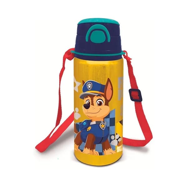 Botella pop up de Paw Patrol de aluminio con correa de 730ml, STOR - 1 ud - Imagen del producto en Findit