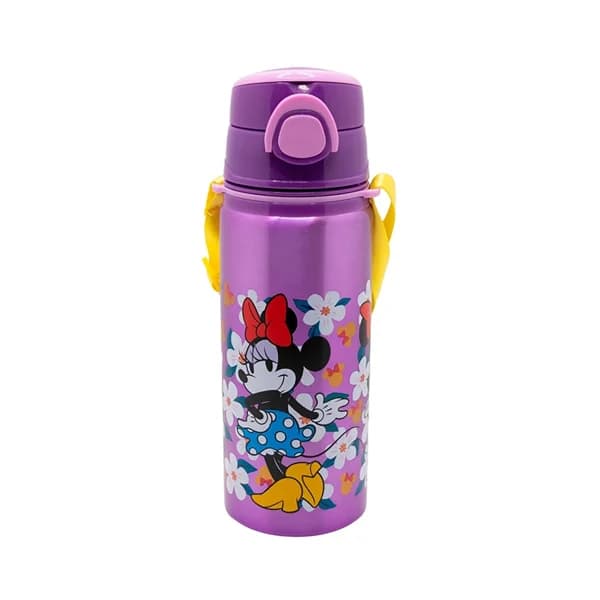 Botella pop up de Minnie de aluminio con correa de 730ml, STOR - 1 ud - Imagen del producto en Findit