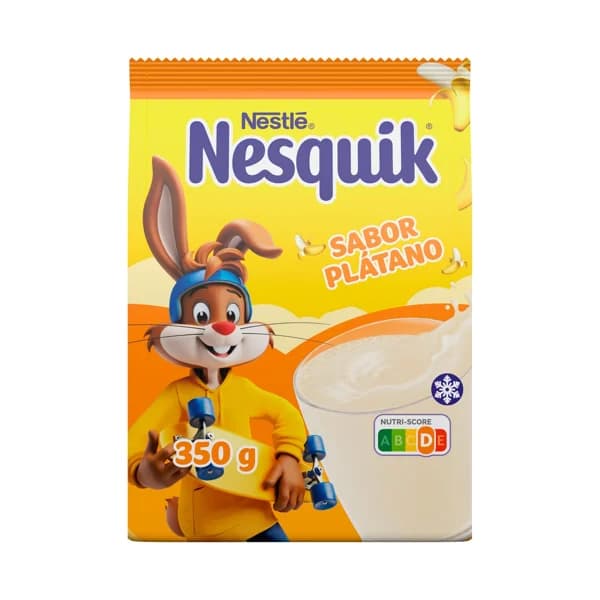 NESQUIK Bebida en polvo con sabor a platano 350 g - 0.35 kg - Imagen del producto en Findit