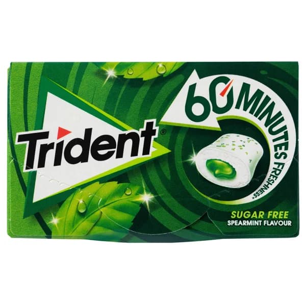 TRIDENT Chicles gragea de hierbabuena 20 g. - 1 ud - Imagen del producto en Findit