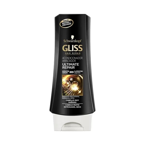 GLISS Acondicionador ultra reparador para cabello muy dañado y/o seco GLISS Ultimate repair de Schwarzkopf 200 ml. - 0.2 l - Imagen del producto en Findit
