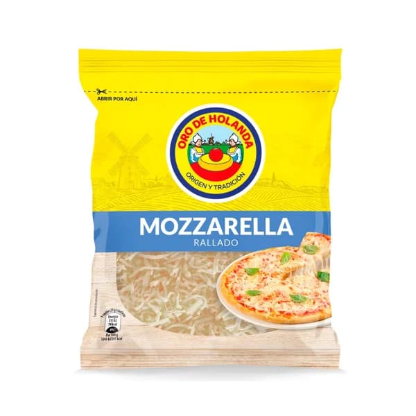 ORO DE HOLANDA Queso rallado mozzarella 180g - 0.18 kg - Imagen del producto en Findit