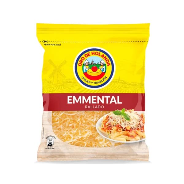 ORO DE HOLANDA Queso rallado emmental 180g - 0.18 kg - Imagen del producto en Findit