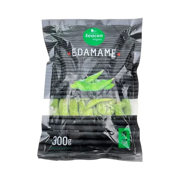 SEACON VEGAN Edamame cocido 300 g. - 0.3 kg - Imagen del producto en Findit