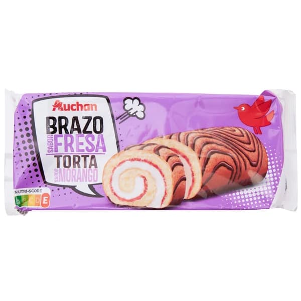 PRODUCTO ALCAMPO Mini brazo con sabor a fresa 135gr - 0.14 kg - Imagen del producto en Findit