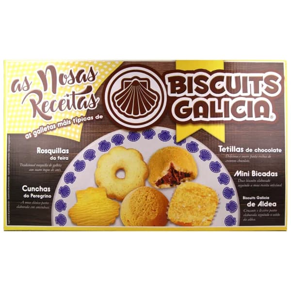 BISCUITS GALICIA Galletas y bizcochos surtidos nuestra receta 485 g. - 0.49 kg - Imagen del producto en Findit