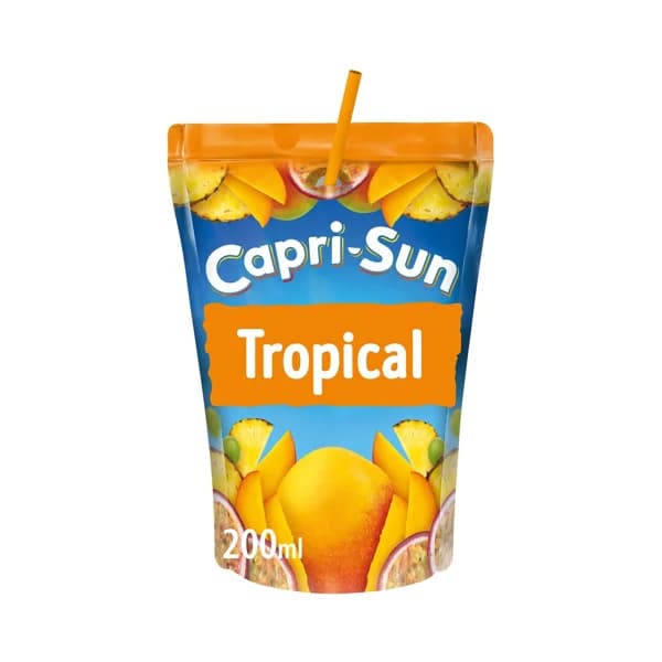CAPRI-SUN Bebida con base de zumo tropical 200 ml - 0.2 l - Imagen del producto en Findit