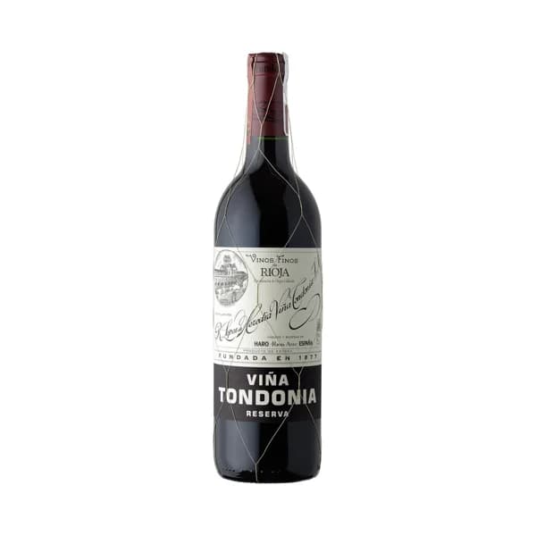 VIÑA TONDONIA  Vino tinto reserva con D.O. Ca. Rioja botella 75 cl. - 1 ud - Imagen del producto en Findit