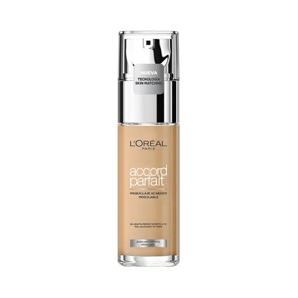 L´ORÉAL PARIS Accord parfait tono 3.N Base maquillaje con textura fundente y sin efecto máscara. - 1 ud - Imagen del producto en Findit