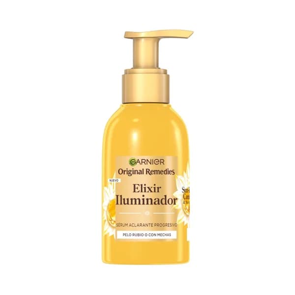 ORIGINAL REMEDIES de Garnier Sérum aclarante progresivo, para pelo rubio o con mechas 120 ml. - 0.12 l - Imagen del producto en Findit