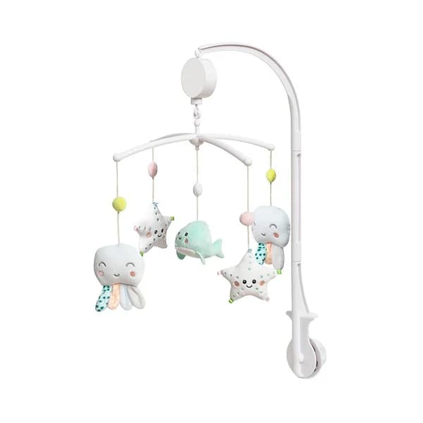 Carrusel musical de peluches, pulpo, INTERBABY. - 1 ud - Imagen del producto en Findit