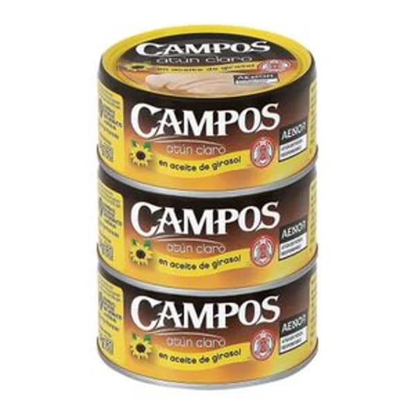 Torre Atún Claro Aceite Girasol Pack 3 - 0.26 kg - Imagen del producto en Findit