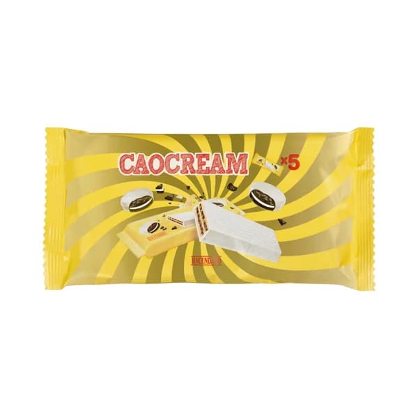 Barritas crujientes Caocream Hacendado rellenas de galleta de cacao - 0.11 kg - Imagen del producto en Findit