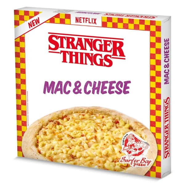 Pizza mac & cheese Stranger Things Netflix caja 486 g - 0.49 kg - Imagen del producto en Findit