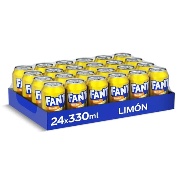 Refresco de limón Fanta pack 24 x 33 cl - 7.93 l - Imagen del producto en Findit