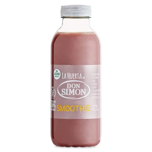 Smoothie mix berry 100% natural Don Simón botella 330 ml - 0.33 l - Imagen del producto en Findit